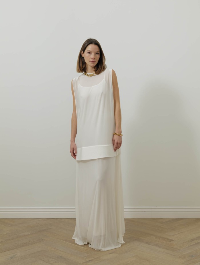 Robe longue en jersey de viscose - Spscolle - Max Mara