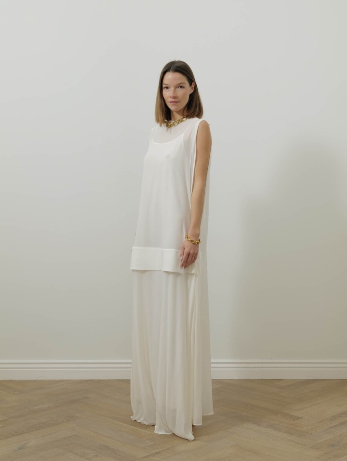 Robe longue en jersey de viscose - Spscolle - Max Mara