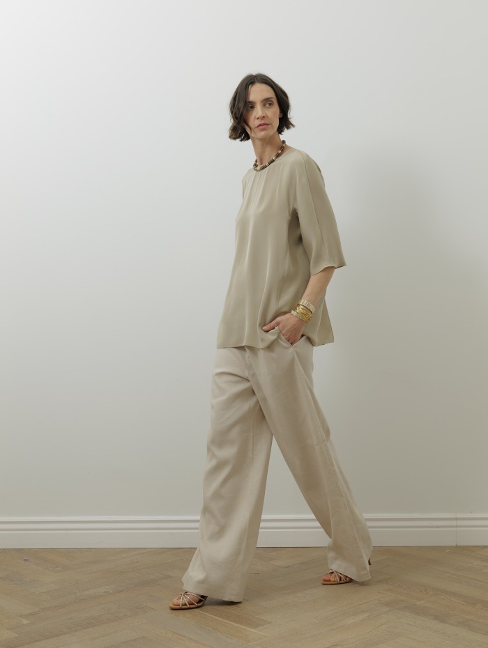 Pantalon en lin - Mxpdestino - Max Mara