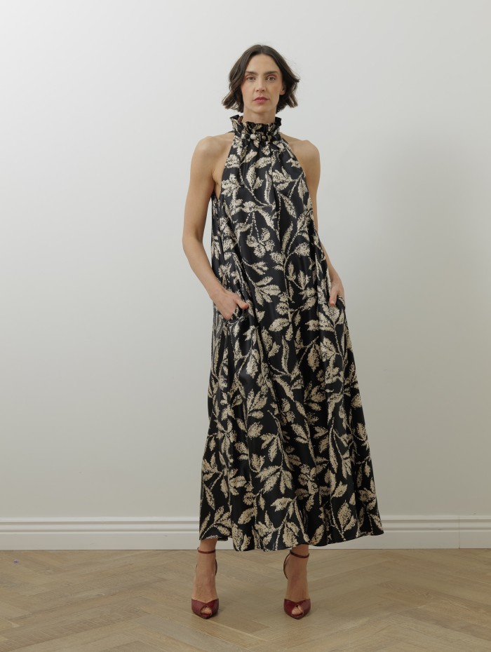 Robe longue en soie - Mxmcartone - Max Mara