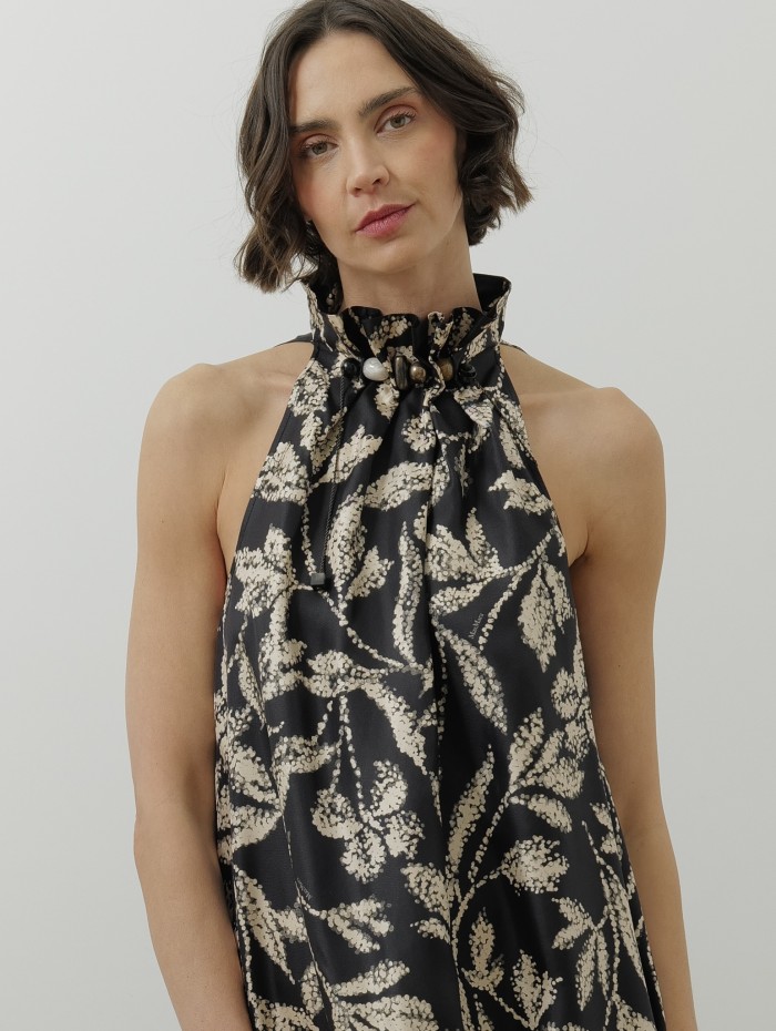 Robe longue en soie - Mxmcartone - Max Mara