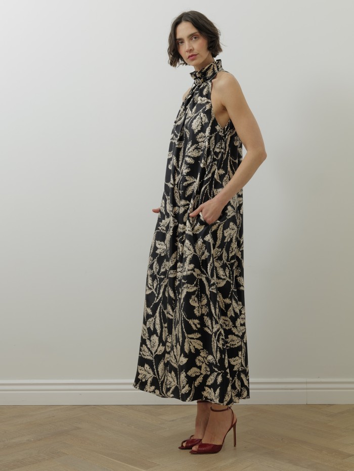 Robe longue en soie - Mxmcartone - Max Mara