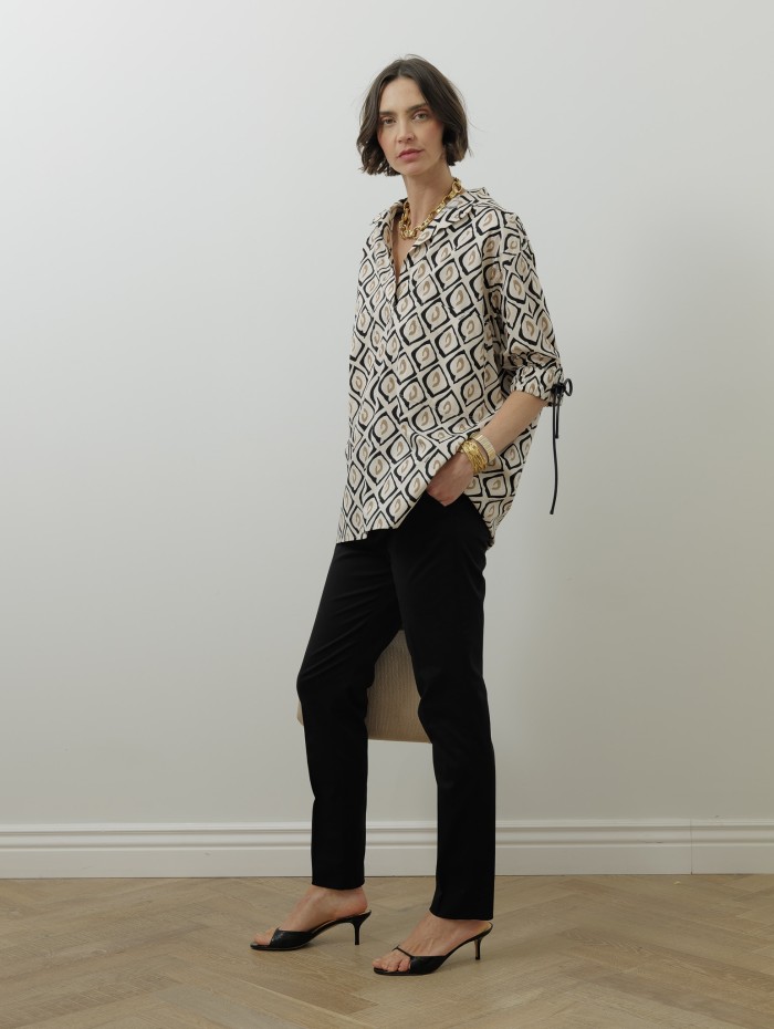 Chemisier en popeline de coton - Mxmercu - Max Mara