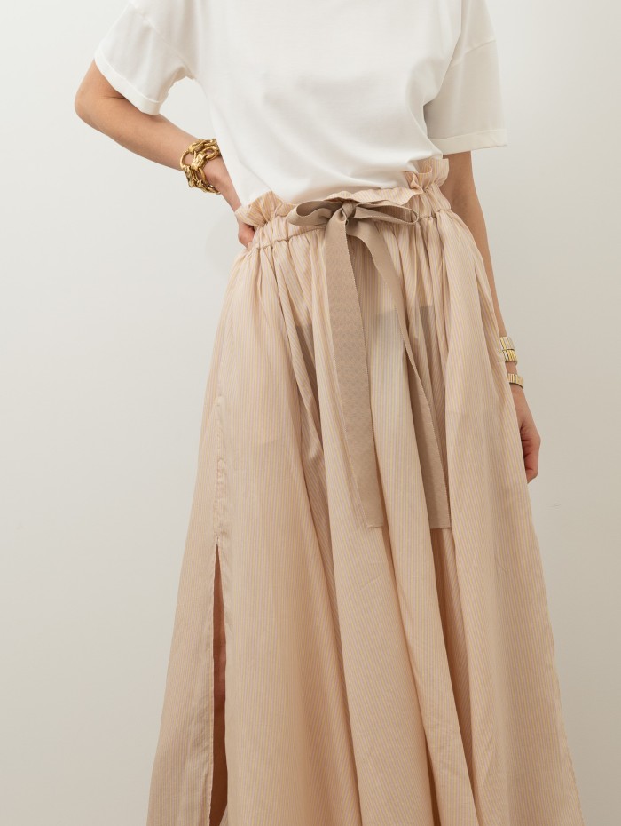 Jupe longue - Long gg beach skirt - Patou