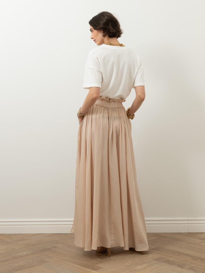 Jupe longue - Long gg beach skirt - Patou