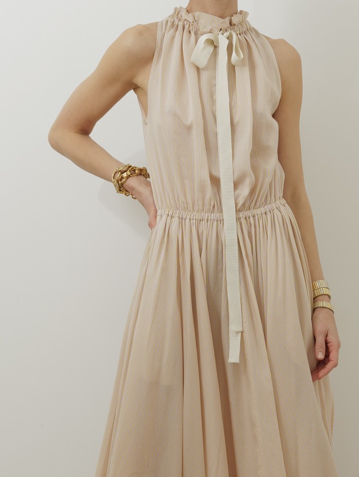 Robe longue - Long beach dress - Patou