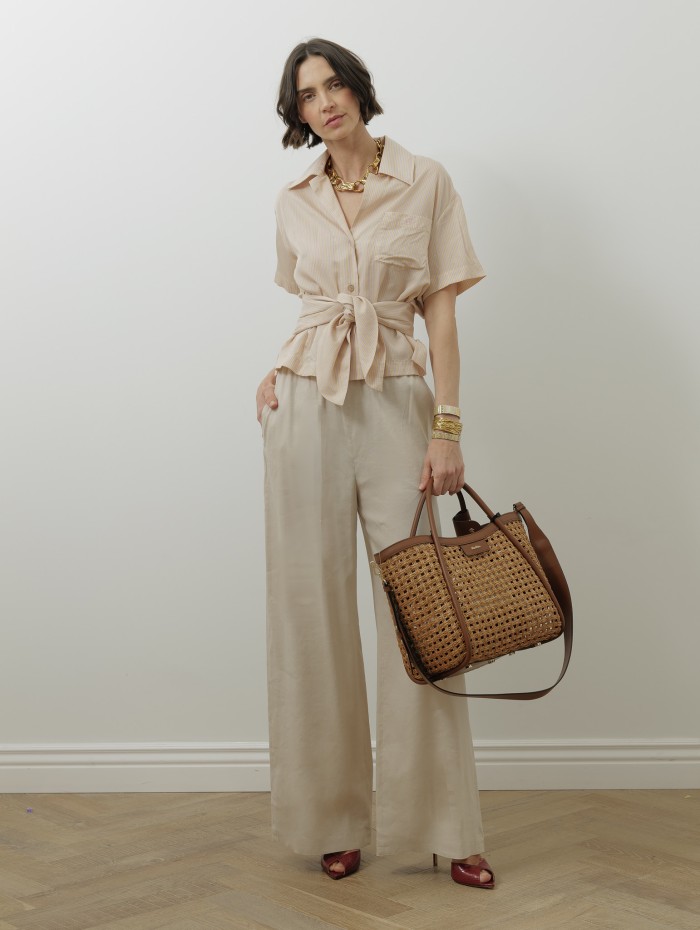 Chemisier noeud - Knotted beach skirt - Patou