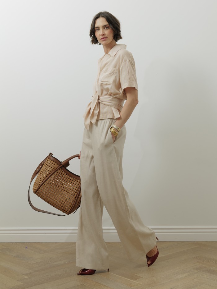 Chemisier noeud - Knotted beach skirt - Patou