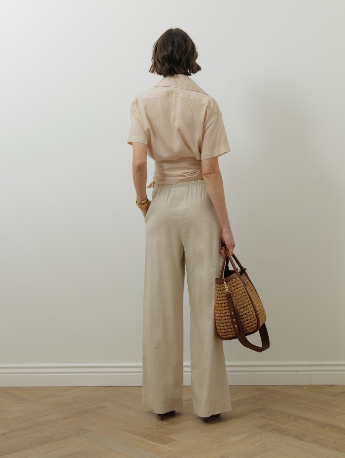 Chemisier noeud - Knotted beach skirt - Patou