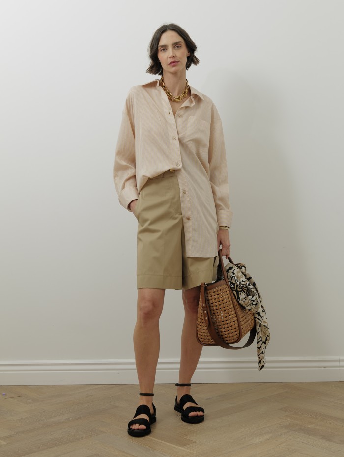 Chemise rayée - Oversize beach - Patou