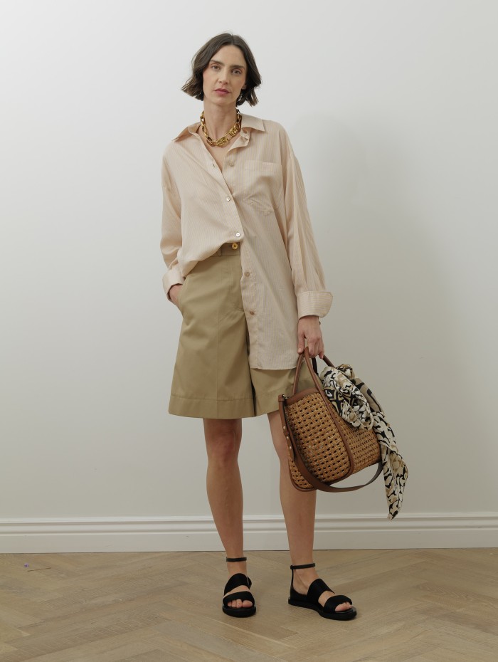 Chemise rayée - Oversize beach - Patou