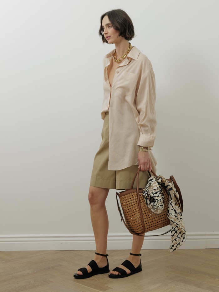 Chemise rayée - Oversize beach - Patou