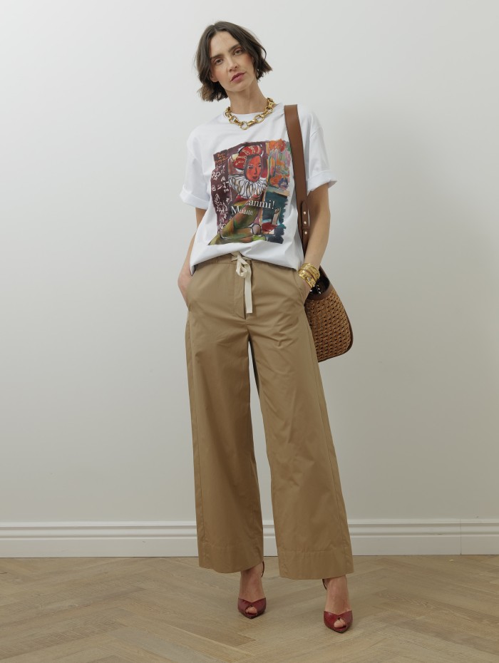 Pantalon beige - Smmargento - Max Mara