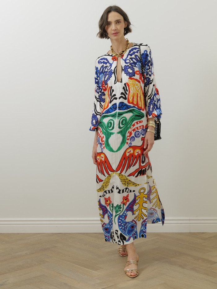 Robe longue - Imprimé - Stella Jean