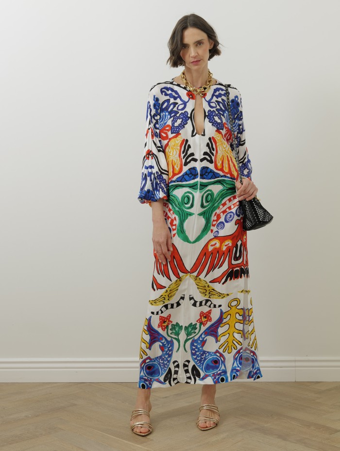 Robe longue - Imprimé - Stella Jean