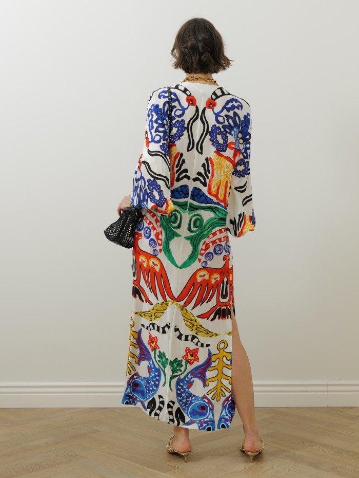 Robe longue - Imprimé - Stella Jean