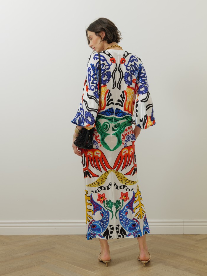 Robe longue - Imprimé - Stella Jean