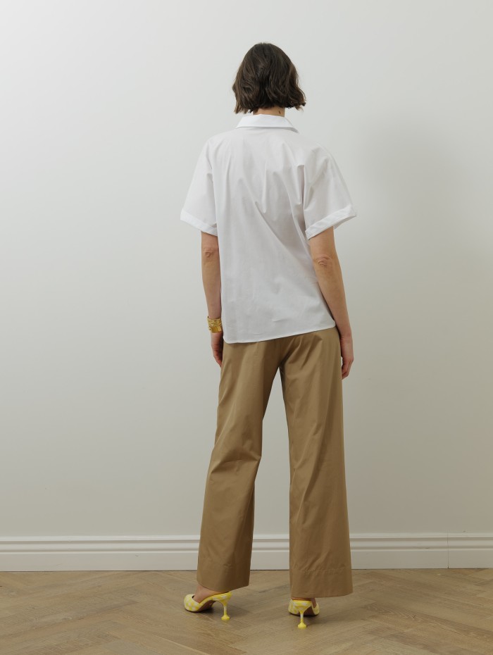 Chemise blanche - Broderie - Stella Jean