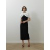 Roland Mouret - Robe cocktail en crêpe avec cape
