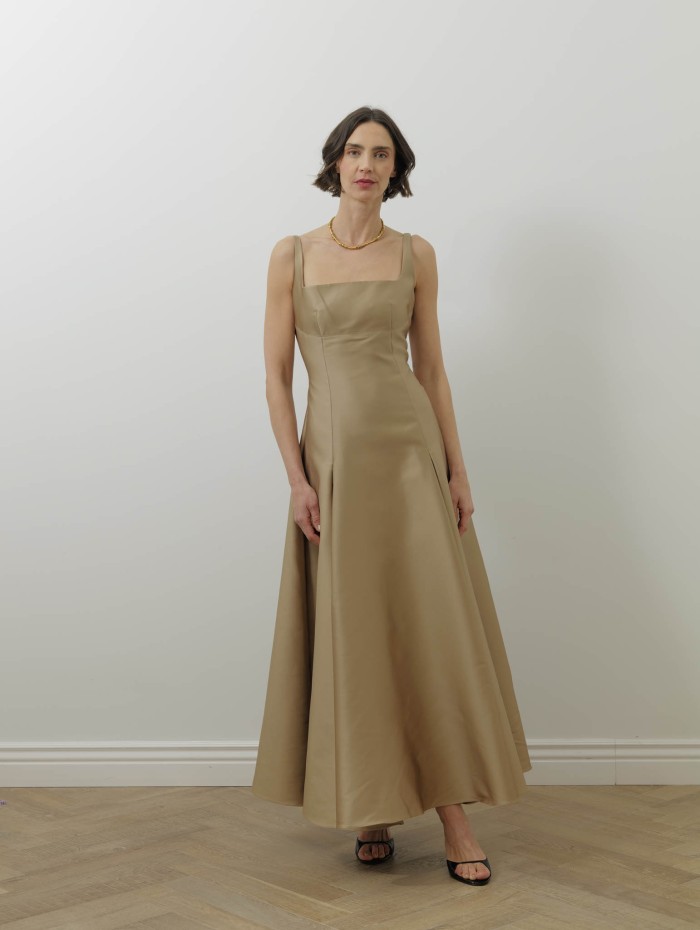 Roland Mouret - Robe longue en taffetas
