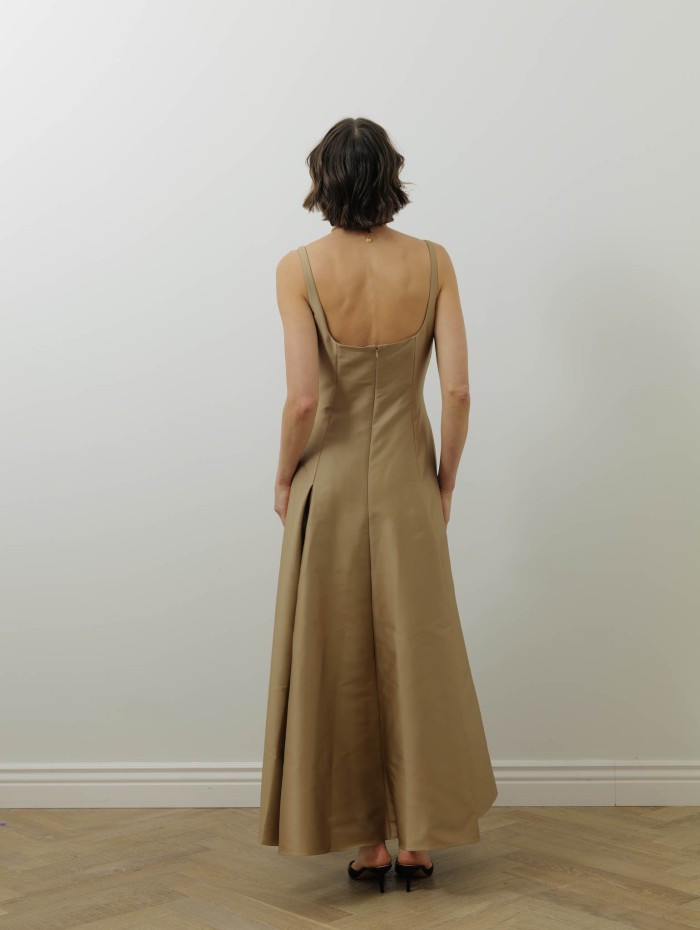 Roland Mouret - Robe longue en taffetas