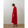 Robe longue cape - Cady léger - Rolland Mouret