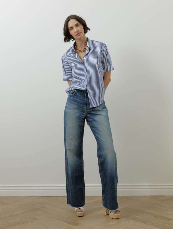 Chemise manches courtes - Rayures - A.Shirt