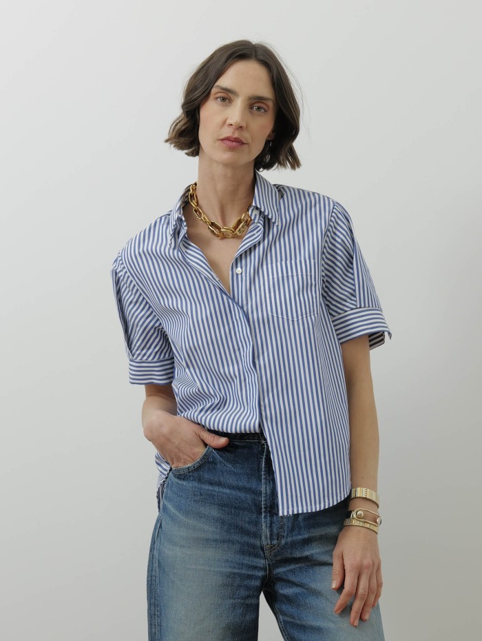 Chemise manches courtes - Rayures - A.Shirt