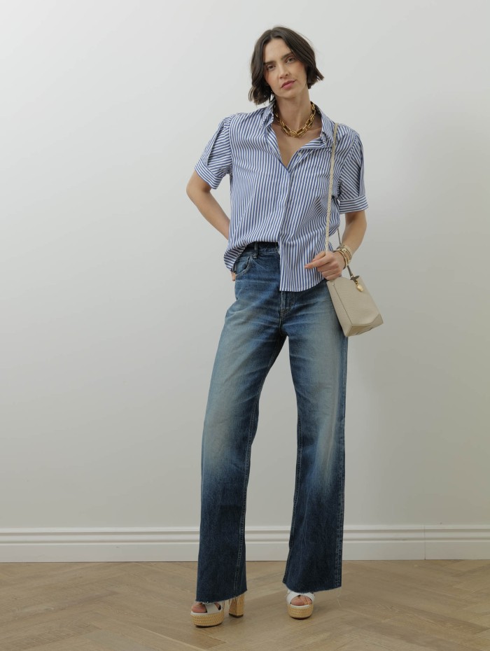 Chemise manches courtes - Rayures - A.Shirt