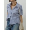 Chemise manches courtes - Rayures - A.Shirt