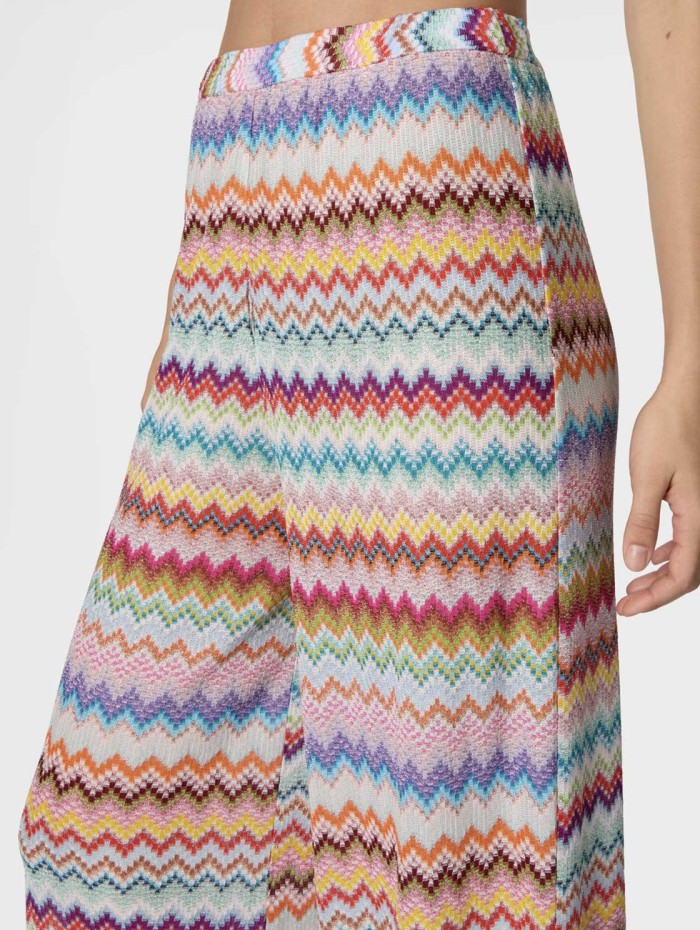 Pantalon - Motif zigzag - Missoni