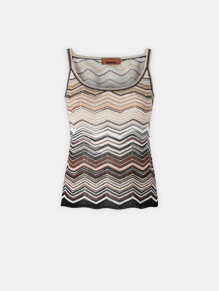 Top - Maille chevron - Missoni