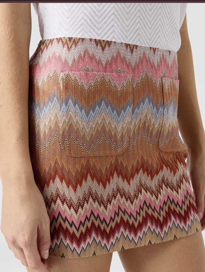 Jupe à motif serpent - Mini skirt - Missoni