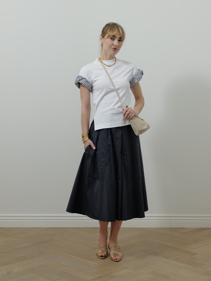 T-shirt en coton biologique - Blanc - Patou