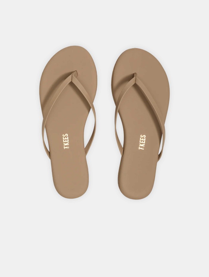Sandales compensées sable - Lily platforms - Tkees