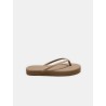 Sandales compensées sable - Lily platforms - Tkees