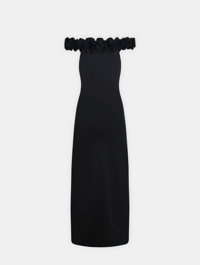Robe longue noire - Begonia - Maiô Paris