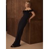 Robe longue noire - Begonia - Maiô Paris