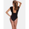 Maillot noir une pièce - Monceau - Maiô Paris