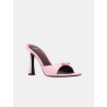 Mules à talons roses - Lydalia 95  - Maison Ernest