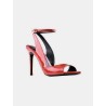 Sandales à talons vernis rouge - Flavien 100 - Maison Ernest