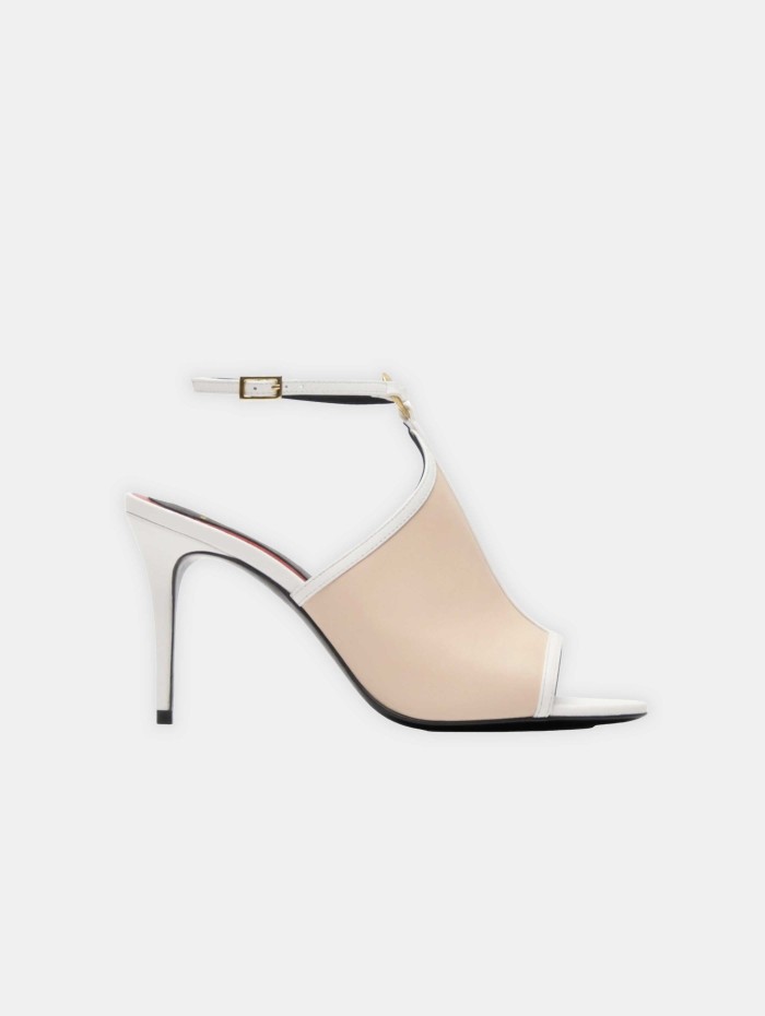 Sandales à talons bicolore - Aphrodite 85 - Maison Ernest