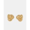 Boucles d'oreilles noeud or - Loli - Vivynrosa