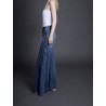 Jean wild leg en denim japonais - Katano wild horses - Boro denim