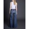 Jean wild leg en denim japonais - Katano wild horses - Boro denim