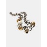 Collier anneaux entrelacés bicolore - Venus - Vivynrosa