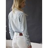 Chemise en denim japonais - Sora - Boro denim