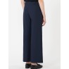 Pantalon en coton droit navy - Smmargento - Max Mara