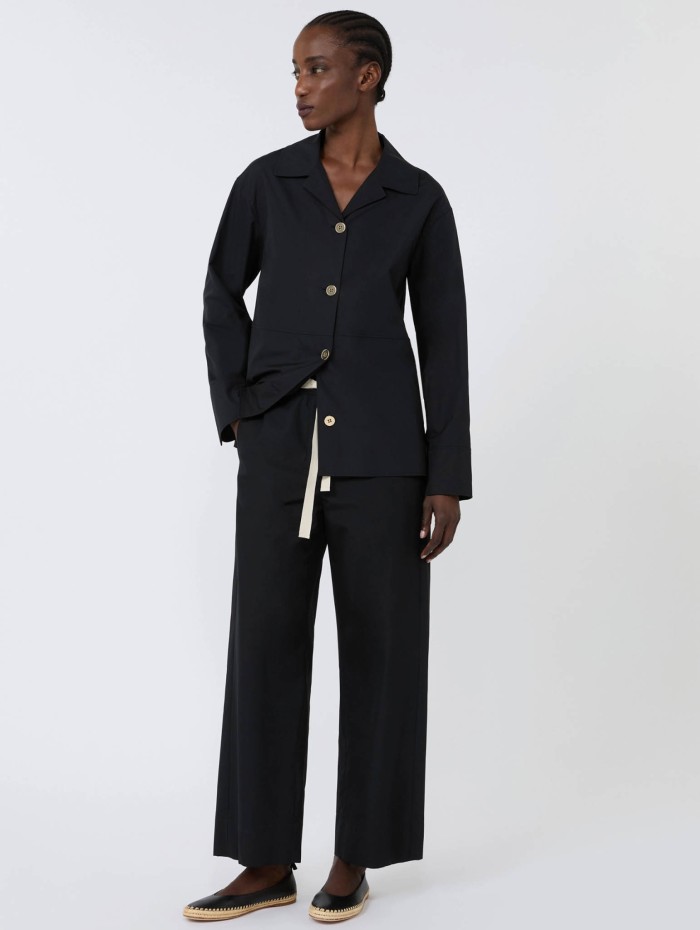 Pantalon en coton droit - Smmargento - Max mara