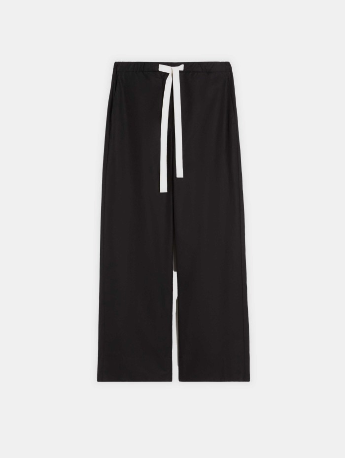 Pantalon en coton droit - Smmargento - Max mara